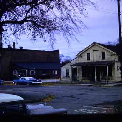 Slide. Rear side as seen from Brush and Newberry