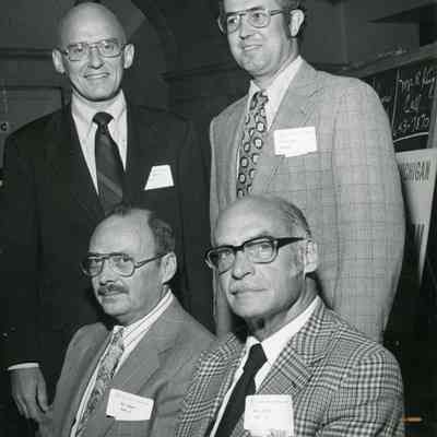 ?, and Ray Huetteman in back, Matt Tinkham Jr and Ray Potter in front.