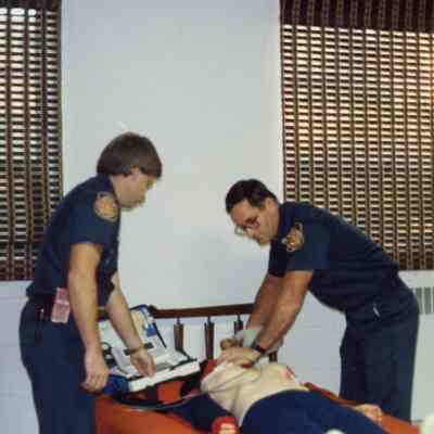 CPR training