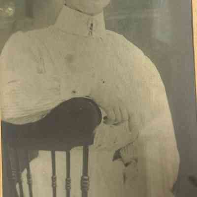 Pansie Blake: Pansie Blake when she took Nurse’s Training at the old University Hospital at Ann Arbor. 87.12.3