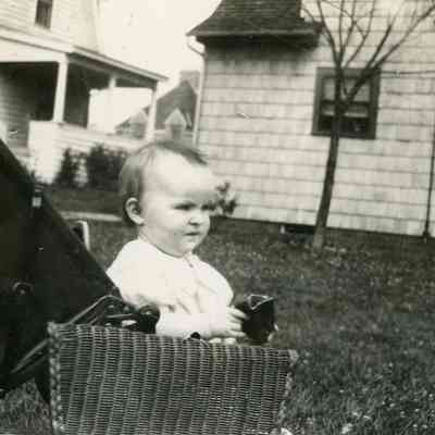 Bernice Greenwalt as a baby.