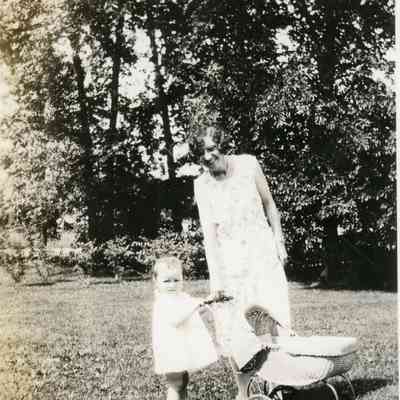 Bernice Greenwalt as a a baby.