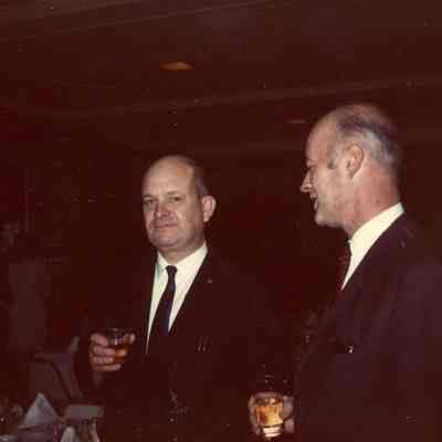 Rotary Club Members Judge Seibert and Russ Schmidt