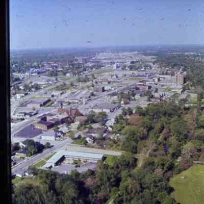 Aerial over Sims and Rouge River looking West