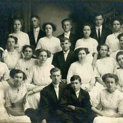 Same group just rearranged. Class of 1911.