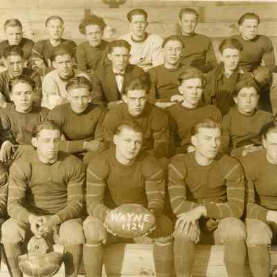 Wayne High School Football Team 1924