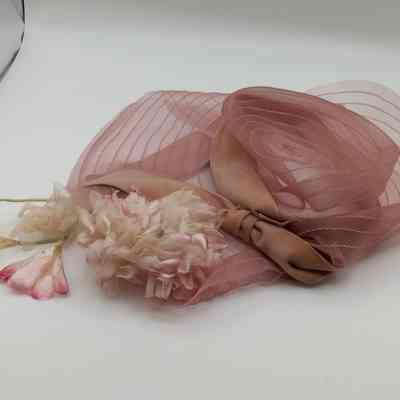 Fancy Pink Hat ca. 1920