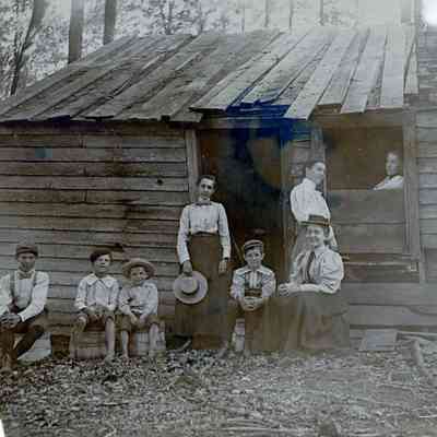 The Warner's Farm in October of 1900.