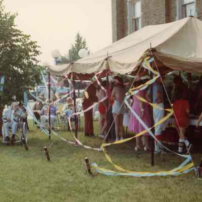 150th Birthday Party of the Church and Ice Cream Social on June 27, 1982.