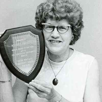 Mildred Farrell being honored by Wayne Westland Schools.