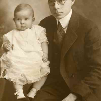 Matt Sr. with Matt Jr. 1920