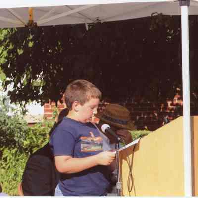 City of Wayne 50th Anniversary Time Capsule being buried on 07/06/2010.