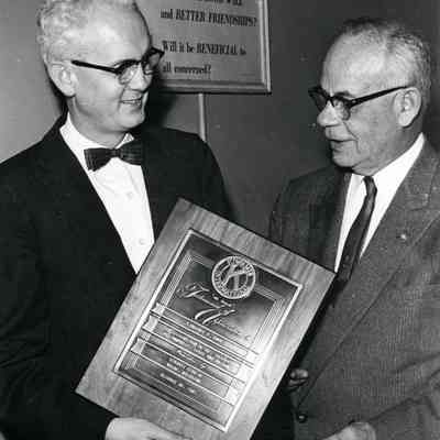 Rev. Britton and Larry Knox
