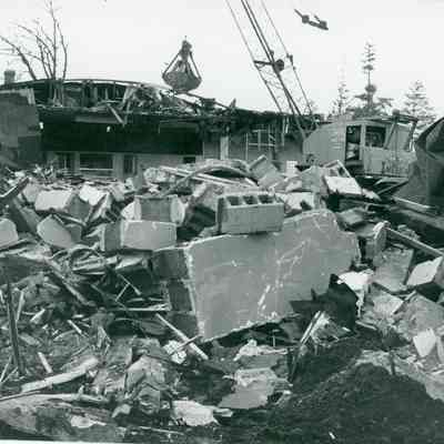 Demolition for Urban Renewal. Dec. 20, 1965.