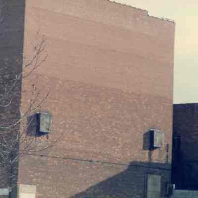 West wall of show