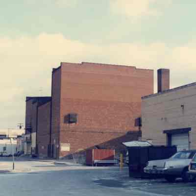 West side of old show