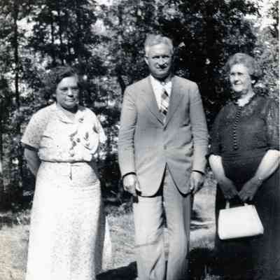 Ellen Martin is on the left. Photo taken in 1937.