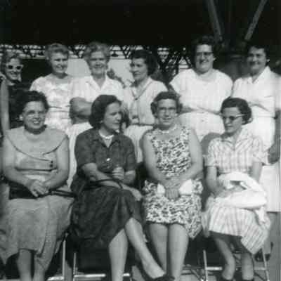 WHS Class of 1935 25 year Reunion in 1960