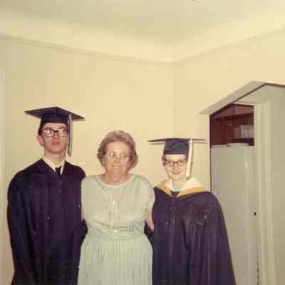 Marshall, Lorene and Linda in June 1968.
