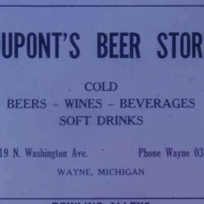3019 N. Wayne road - Duponts Beer Store