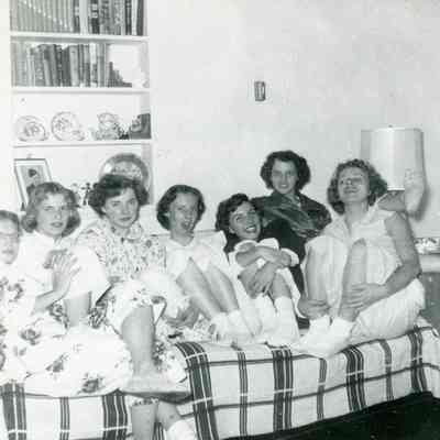 Donna Kuhn, Joan Worden, Ginny Spisak, Pat Millar, Barb Sanders, Barb Apple and Marilyn Johnson