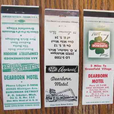 Matchbook Covers. Digital Only