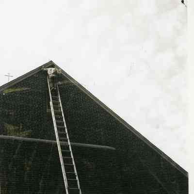 Workman on Ladder