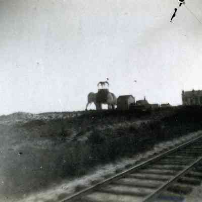 "Elephant House" Lucy the Elephant, Margate City, New Jersey.