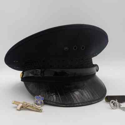 Police Hat With Pins