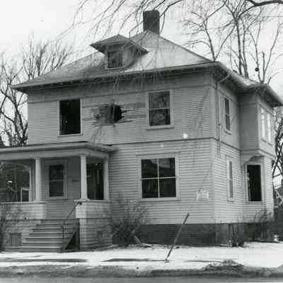 House being torn down for Urban Renewal