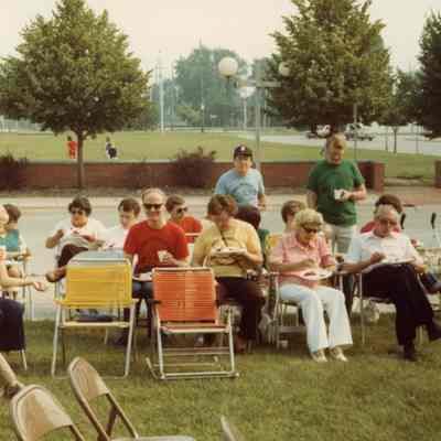 150th Birthday Party of the Church and Ice Cream Social on June 27, 1982.