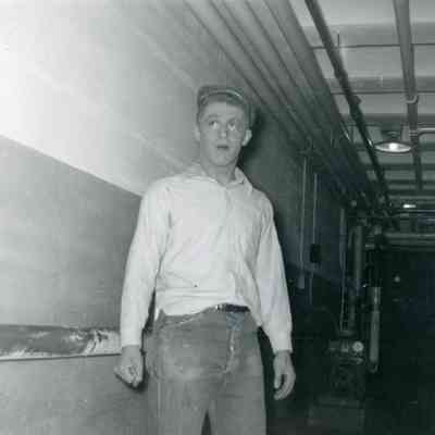 Kermit Krum, 'Our Town' Play Cast at the After Party on March 05, 1953.