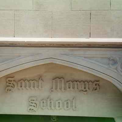 School stone carving