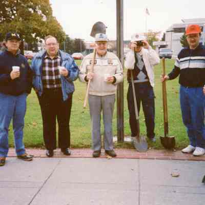 1992 tree planting on Wayne Road