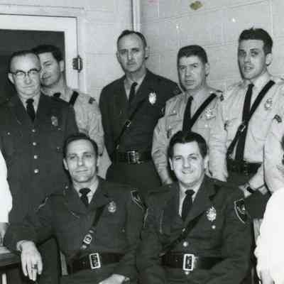 Doctor Carpenter with Wayne Police Auxiliaries