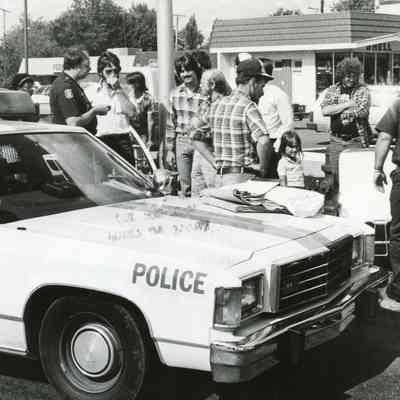 Police Gathering Wayne-Van Born