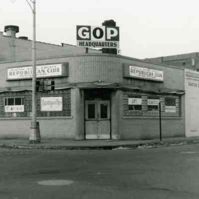 1959. GOP Headquarters. Western Wayne County Republican Party Headquarters.
