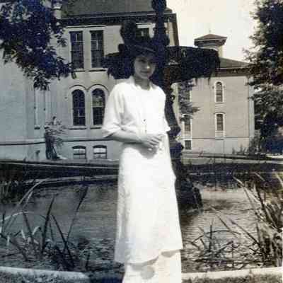 Annabell's Ypsilanti State Normal College Visit on Aug. 14, 1914. Her second trip to Michigan.