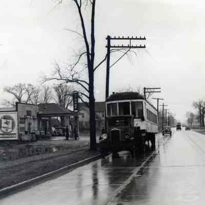 Last streetcar through Wayne