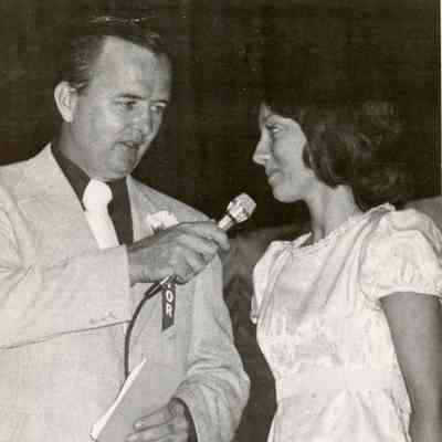 Mayor Pat Norton and Karen Larson