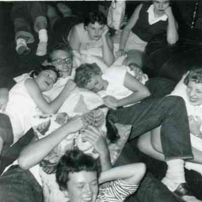 Shirley Hickey, Bill Bird, Annette Hartman, Chuck Sojack, Kay Gallagly, Pattie Bingel, Alice Niddrie, Charlotte Held