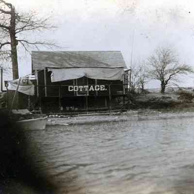 A cottage on Straights Lake in Oakland County, Michigan.