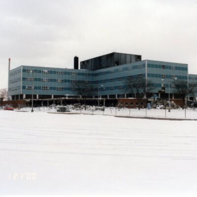 Demolition of Wayne County General Hospital