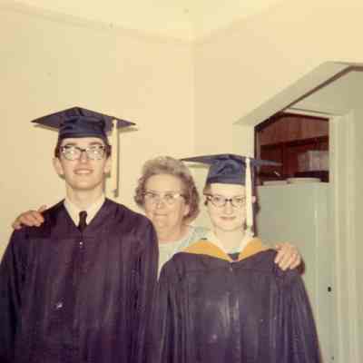 Marshall, Lorene and Linda in June 1968.