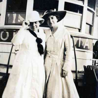 Ellen Martin and Annabell on the Bob-Lo Boat