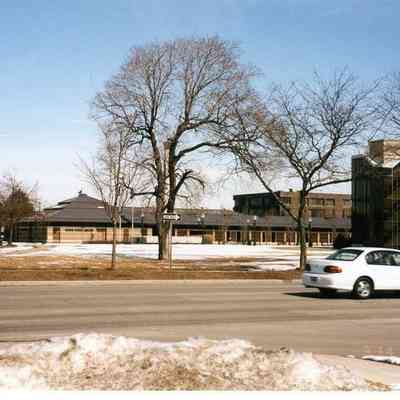 2003, Library, peace memorial, parking structure