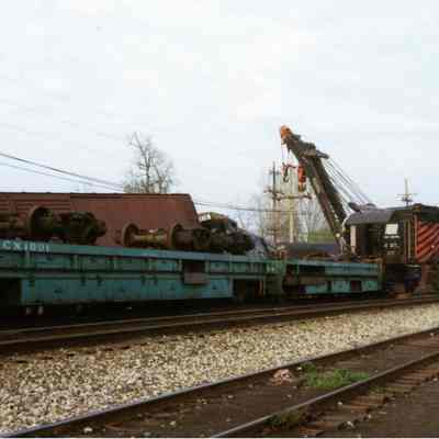 Wreck on MCRR Tracks