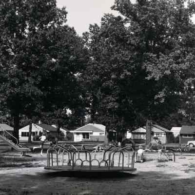 Playground Equipment Installed In Project Park