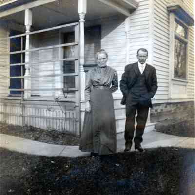 Annie Martin and James Martin on Nov. 3, 1912.