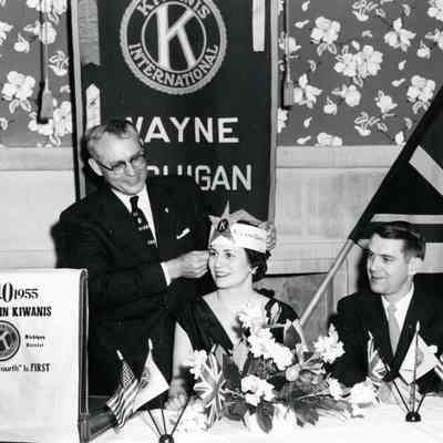 Crowning a Kiwanis Queen